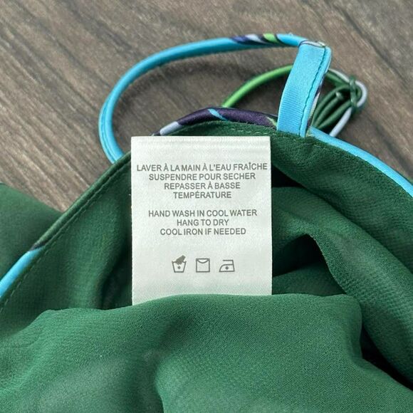 House of Harlow Satin Fringe Groovy Set Crop Top + Midi High Waist Skirt Size XS - Picture 6 of 11